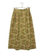 tricot COMME des GARCONSトリココムデギャルソン）の古着「TS-02026S-B　ロングスカート」｜ベージュ