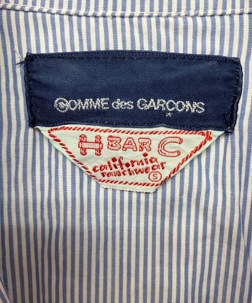 COMME des GARCONS（コムデギャルソン）COMME des GARCONS (コムデギャルソン) H BAR C (エイチバーシー) KB-91012S　H BAR C　コラボ　ウエスタンシャツ ブルー サイズ:Sの古着・服飾アイテム