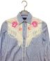 COMME des GARCONS (コムデギャルソン) H BAR C (エイチバーシー) KB-91012S　H BAR C　コラボ　ウエスタンシャツ ブルー サイズ:S：13000円