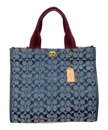 COACH（コーチ）の古着「トートバッグ」｜ネイビー