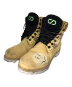 Timberland×CNSTNT:DVLPMNTティンバーランド×）の古着「751425-11-24　ブーツ」｜ベージュ