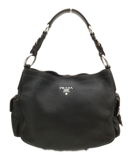 PRADA（プラダ）PRADA (プラダ) ワンショルダーバッグ ブラックの古着・服飾アイテム