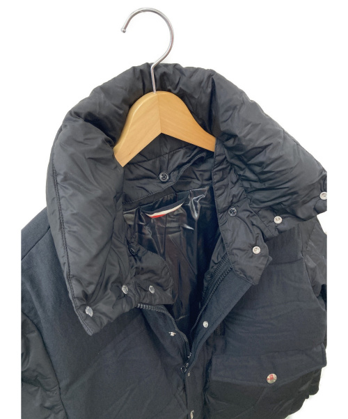 MONCLER（モンクレール）MONCLER (モンクレール) ダウンジャケット ブラック サイズ:2の古着・服飾アイテム