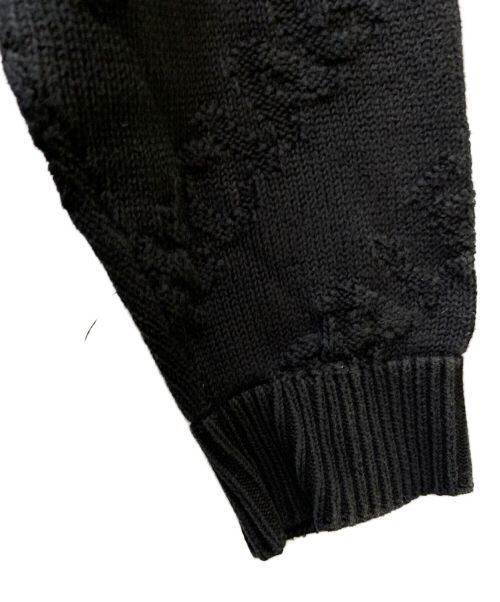 BALENCIAGA（バレンシアガ）BALENCIAGA (バレンシアガ) クルーネックニット ブラック サイズ:Sの古着・服飾アイテム