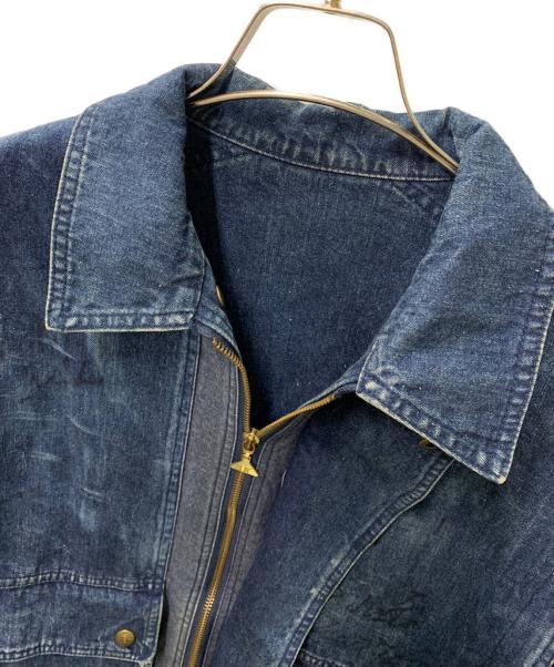 NEWMAN（ニューマン）NEWMAN (ニューマン) デニムジャケット ネイビー サイズ:LARGEの古着・服飾アイテム