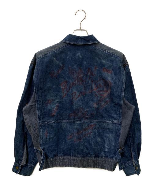 NEWMAN（ニューマン）NEWMAN (ニューマン) デニムジャケット ネイビー サイズ:LARGEの古着・服飾アイテム