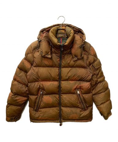 MONCLER ブラウン ダウンジャケット サイズ1 中古・古着通販】MONCLER (モンクレール) ダウンジャケット