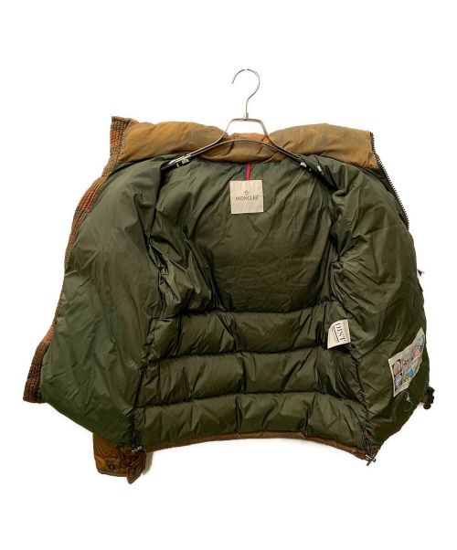 MONCLER（モンクレール）MONCLER (モンクレール) ダウンジャケット ブラウン サイズ:1の古着・服飾アイテム