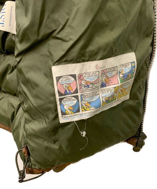 MONCLER（モンクレール）MONCLER (モンクレール) ダウンジャケット ブラウン サイズ:1の古着・服飾アイテム