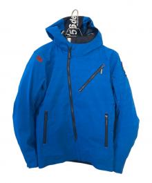 56 DESIGN（フィフティシックス デザイン）の古着「56 DESIGN GPジャケットⅢ クシタニ バイカージャケット」｜ブルー