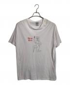 WACKO MARIAワコマリア）の古着「半袖カットソー」｜ホワイト×レッド