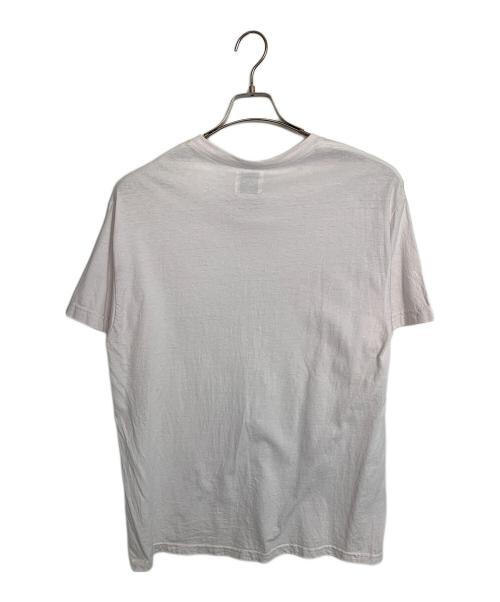 WACKO MARIA（ワコマリア）WACKO MARIA (ワコマリア) 半袖カットソー ホワイト×レッド サイズ:Lの古着・服飾アイテム