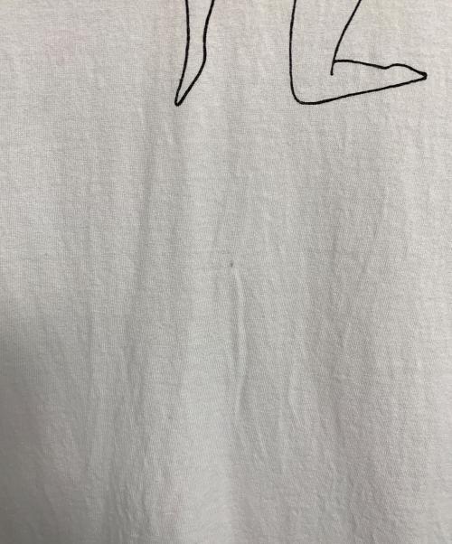 WACKO MARIA（ワコマリア）WACKO MARIA (ワコマリア) 半袖カットソー ホワイト×レッド サイズ:Lの古着・服飾アイテム