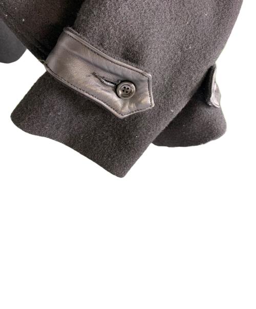 GANGSTERVILLE（ギャングスタービル）GANGSTERVILLE (ギャングスタービル) GANGSTERVILLE Pコート ネイビー サイズ:Mの古着・服飾アイテム