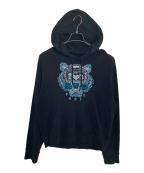 KENZOケンゾー）の古着「KENZO プルオーバーパーカー」｜ブラック