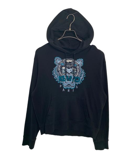 KENZO（ケンゾー）KENZO (ケンゾー) KENZO プルオーバーパーカー ブラック サイズ:Mの古着・服飾アイテム