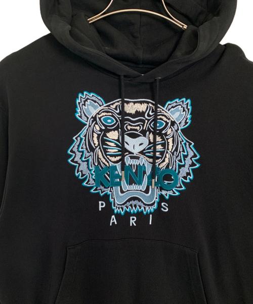 KENZO（ケンゾー）KENZO (ケンゾー) KENZO プルオーバーパーカー ブラック サイズ:Mの古着・服飾アイテム