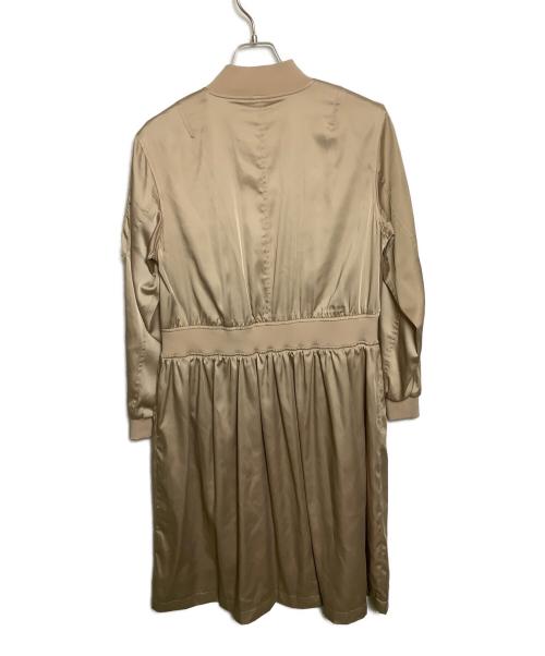 I am I（アイアムアイ）I am I (アイアムアイ) MA-1ジャケット ベージュ サイズ:Fの古着・服飾アイテム