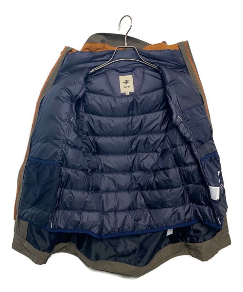 FOX FIRE（フォックスファイヤー）FOX FIRE (フォックスファイヤー) インナーダウン付マウンテンパーカー ブラウン サイズ:Sの古着・服飾アイテム