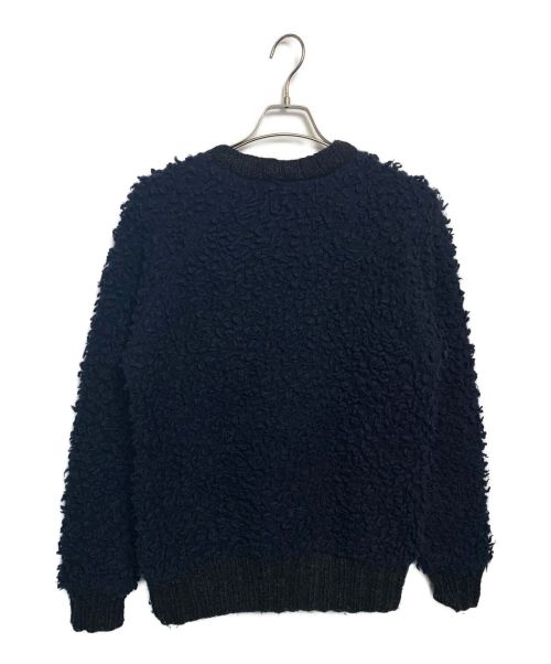 KOLOR（カラー）KOLOR (カラー) ビッグリングニット ネイビー サイズ:2の古着・服飾アイテム