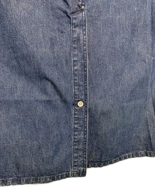 ISAMU KATAYAMA BACKLASH（イサムカタヤマ・バックラッシュ）ISAMU KATAYAMA BACKLASH (イサムカタヤマ・バックラッシュ) デニムロングスカート ブルー サイズ:1の古着・服飾アイテム