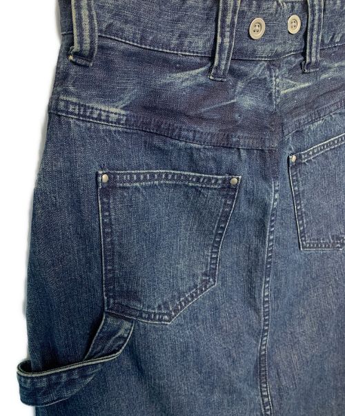 ISAMU KATAYAMA BACKLASH（イサムカタヤマ・バックラッシュ）ISAMU KATAYAMA BACKLASH (イサムカタヤマ・バックラッシュ) デニムロングスカート ブルー サイズ:1の古着・服飾アイテム