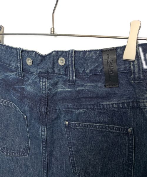 ISAMU KATAYAMA BACKLASH（イサムカタヤマ・バックラッシュ）ISAMU KATAYAMA BACKLASH (イサムカタヤマ・バックラッシュ) デニムロングスカート ブルー サイズ:1の古着・服飾アイテム