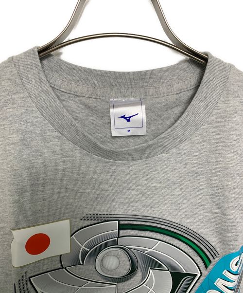 MIZUNO（ミズノ）MIZUNO (ミズノ) WBC優勝記念オーセンティックTシャツ グレー サイズ:M 未使用品の古着・服飾アイテム