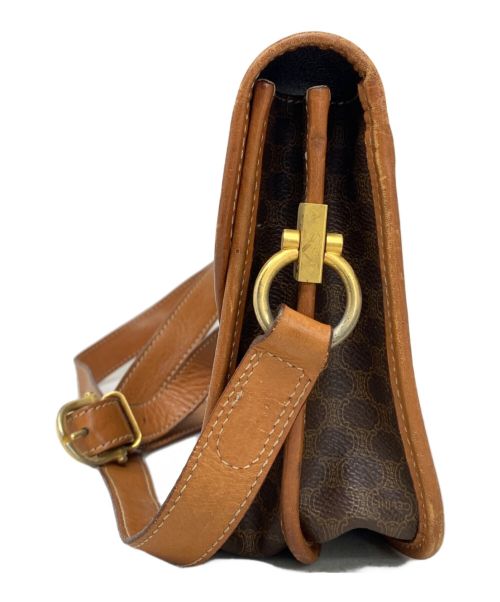 CELINE（セリーヌ）CELINE (セリーヌ) ショルダーバッグ ブラウンの古着・服飾アイテム
