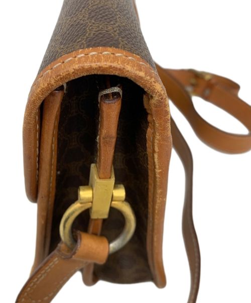 CELINE（セリーヌ）CELINE (セリーヌ) ショルダーバッグ ブラウンの古着・服飾アイテム