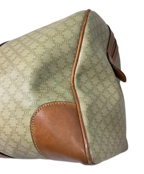 CELINE（セリーヌ）CELINE (セリーヌ) CELINE マカダム ボストンバッグ ベージュ×ブラウンの古着・服飾アイテム