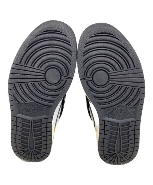 NIKE（ナイキ）NIKE (ナイキ) ナイキ エアジョーダン1 ハイ OG イエロー×ホワイト×ブラック サイズ:26.5cmの古着・服飾アイテム