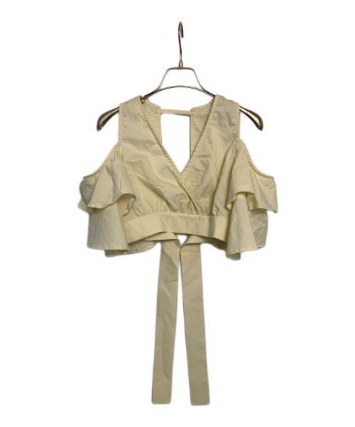 DazzliN（ダズリン）dazzlin (ダズリン) dazzlin カシュクールコンビタイトワンピース アイボリー サイズ:S 未使用品の古着・服飾アイテム