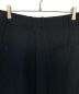 中古・古着 Yohji Yamamoto pour homme (ヨウジヤマモト プールオム) Yohji Yamamoto pour homme 縦接ぎ2タックパンツ ブラック サイズ:2：40000円