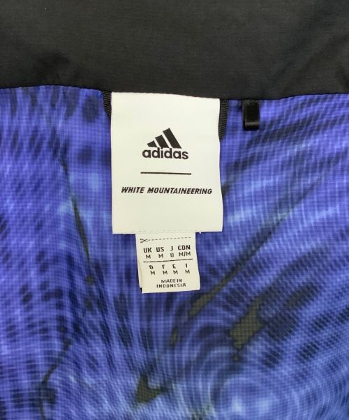 adidas（アディダス）adidas (アディダス) WHITE MOUNTAINEERING (ホワイトマウンテ二アニング) adidas 	WHITE MOUNTAINEERINGTX AGRAVIC ALPHASHIELD VEST ブルー×ブラックの古着・服飾アイテム