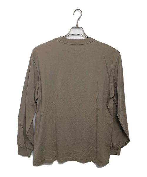 blurhms ROOTSTOCK（ブラームスルーツストック）blurhms ROOTSTOCK (ブラームスルーツストック) ロングスリーブカットソー ベージュ サイズ:Lの古着・服飾アイテム