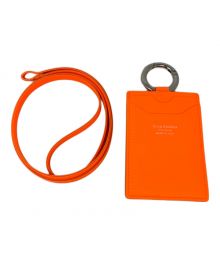 Acne studios（アクネ ストゥディオズ）の古着「ACNE STUDIOS パスケース」｜オレンジ