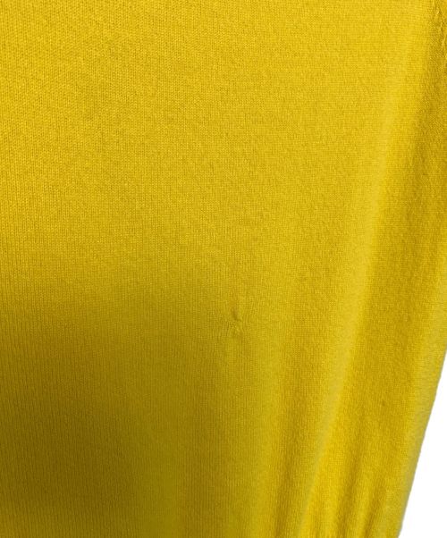 Thom Browne（トムブラウン）Thom Browne (トムブラウン) Thom Browne カシミヤニットポロシャツ イエローの古着・服飾アイテム