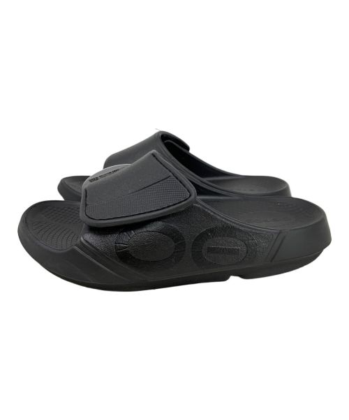 OOFOS（ウーフォス）OOFOS (ウーフォス) OOFOS リカバリーサンダル ブラック サイズ:7の古着・服飾アイテム