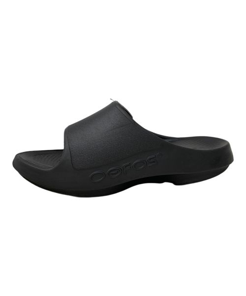 OOFOS（ウーフォス）OOFOS (ウーフォス) OOFOS リカバリーサンダル ブラック サイズ:7の古着・服飾アイテム