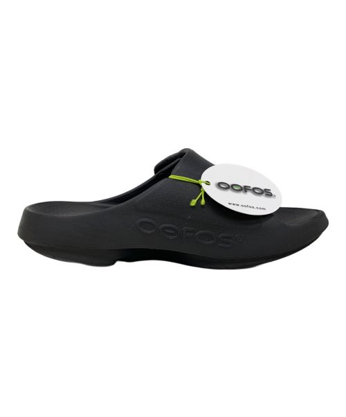 OOFOS（ウーフォス）OOFOS (ウーフォス) OOFOS リカバリーサンダル ブラック サイズ:7の古着・服飾アイテム