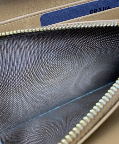 PRADA（プラダ）PRADA (プラダ) PRADA 長財布 ブラウンの古着・服飾アイテム