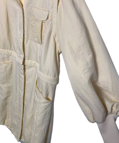 MECRE（メクル）MECRE (メクル) MECRE トランスフォームパディングコート イエロー サイズ:Sの古着・服飾アイテム