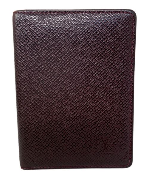 LOUIS VUITTON（ルイ ヴィトン）LOUIS VUITTON (ルイ ヴィトン) LOUIS VUITTON タイガ ポルト2カルトヴェルティカル パスケース アカージュの古着・服飾アイテム