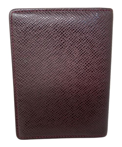 LOUIS VUITTON（ルイ ヴィトン）LOUIS VUITTON (ルイ ヴィトン) LOUIS VUITTON タイガ ポルト2カルトヴェルティカル パスケース アカージュの古着・服飾アイテム