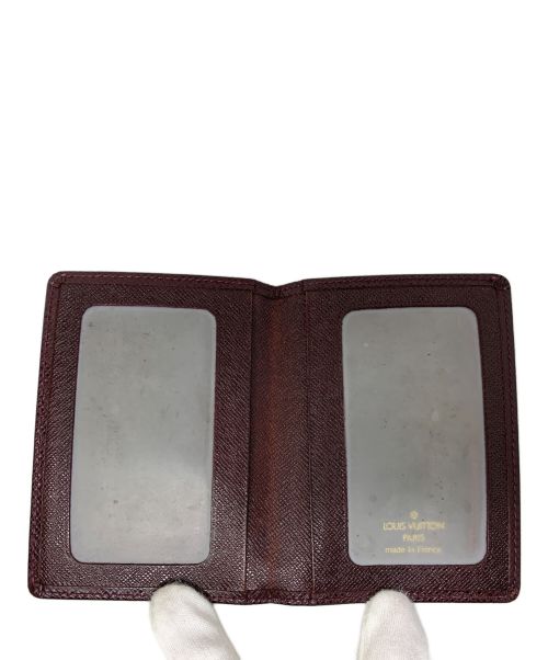 LOUIS VUITTON（ルイ ヴィトン）LOUIS VUITTON (ルイ ヴィトン) LOUIS VUITTON タイガ ポルト2カルトヴェルティカル パスケース アカージュの古着・服飾アイテム