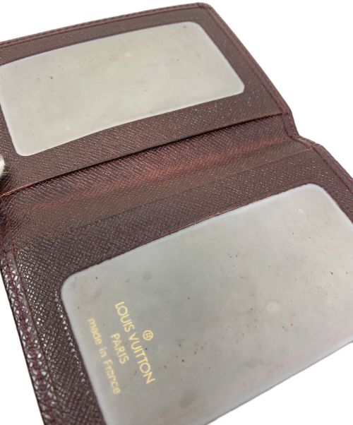 LOUIS VUITTON（ルイ ヴィトン）LOUIS VUITTON (ルイ ヴィトン) LOUIS VUITTON タイガ ポルト2カルトヴェルティカル パスケース アカージュの古着・服飾アイテム