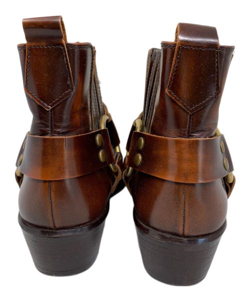 AMERICAN IN WEST Coast（AMERICAN IN WEST Coast）AMERICAN IN WEST Coast (AMERICAN IN WEST Coast) AMERICAN IN WEST Coast ヒ-ルブーツ ブラウン サイズ:24 1/2の古着・服飾アイテム