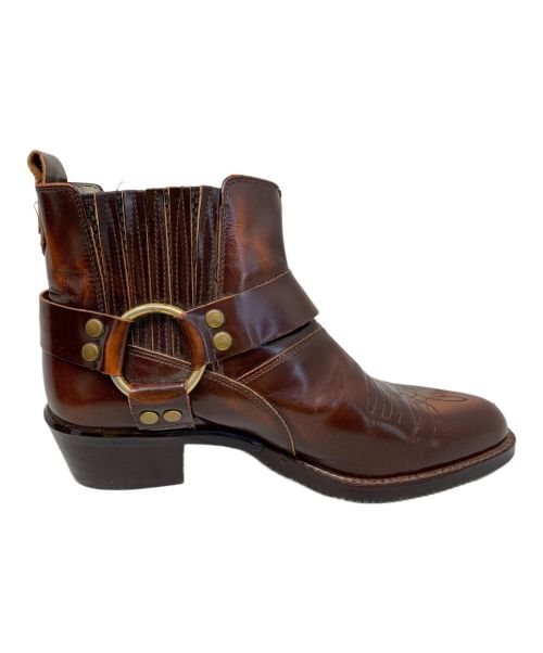 AMERICAN IN WEST Coast（AMERICAN IN WEST Coast）AMERICAN IN WEST Coast (AMERICAN IN WEST Coast) AMERICAN IN WEST Coast ヒ-ルブーツ ブラウン サイズ:24 1/2の古着・服飾アイテム