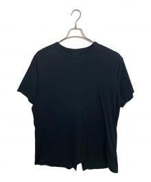 GROUND Y（グラウンドワイ）の古着「バックスリットショートスリーブT」｜ブラック